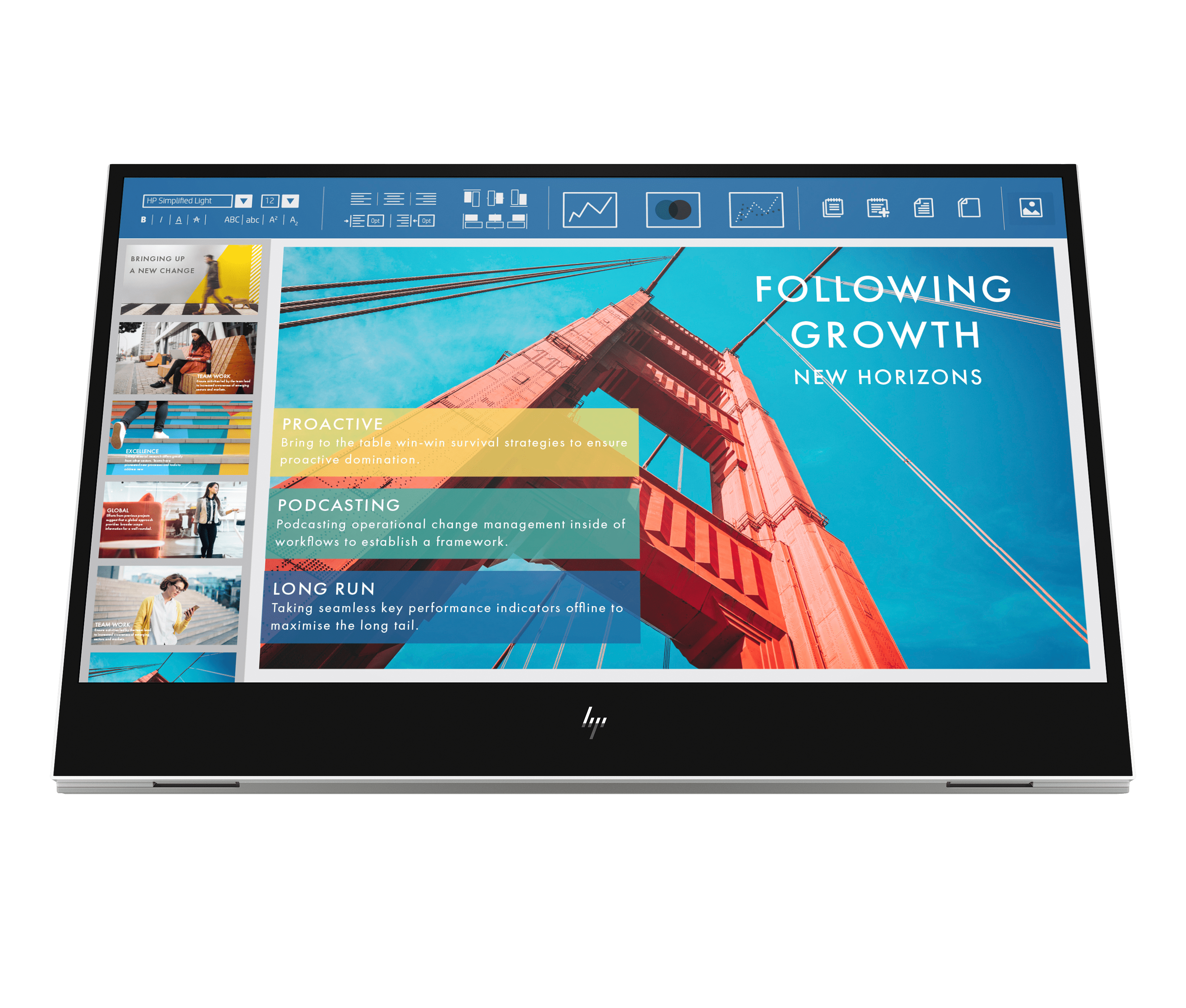 HP E14 G4 USB-C Portable Monitor - 14 Inch Full HD Display for Laptops and Mobile Devices