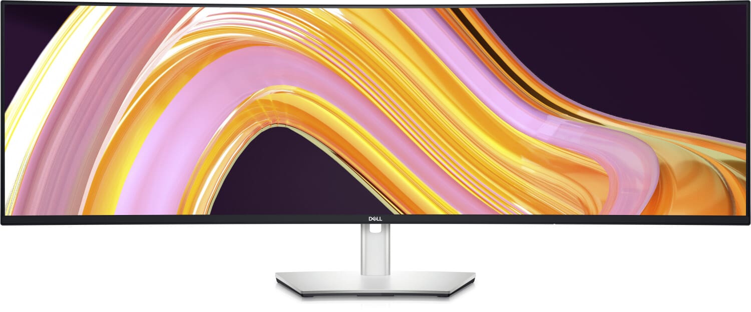 Dell UltraSharp U4924DW 49-Inch Curved Monitor - Ultra-Wide QHD Display