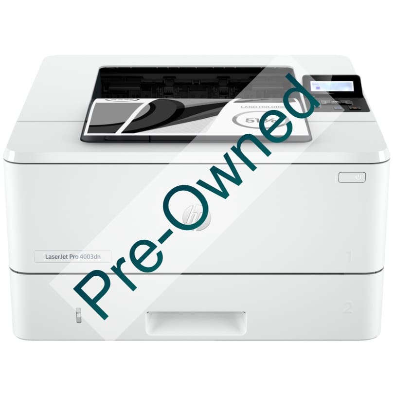HP LaserJet Pro 4003DN Monochrome Laser Printer with Duplex Printing and High-Speed Performance