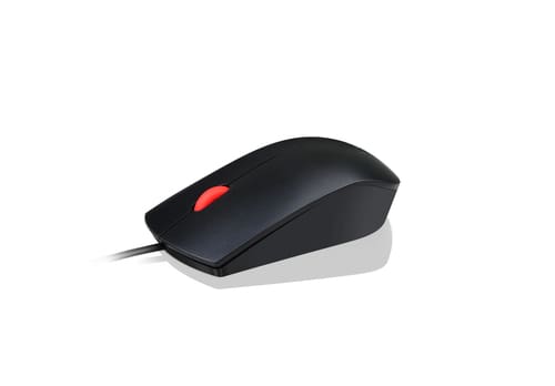 Lenovo Essential USB Mouse - Ergonomic Design