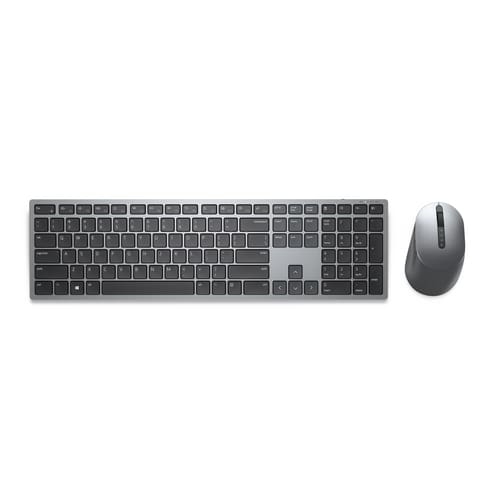 Dell Premier Multi-Device Wireless Keyboard and Mouse KM7321W - US International QWERTY - Seamless Connectivity and Ergonomic Design