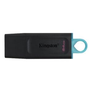 Kingston 64GB Portable USB 3.2 Gen 1 DataTraveler Exodia S – High-Speed USB Flash Drive for Data Storage and Transfer