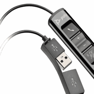 POLY DA85 USB to QD Adapter for Headsets - High-Quality Audio Connection for Polycom Devices