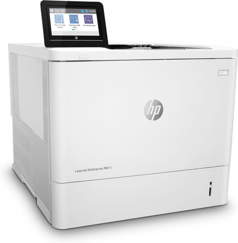 HP LaserJet Enterprise M611dn Monochrome Laser Printer – High-Speed