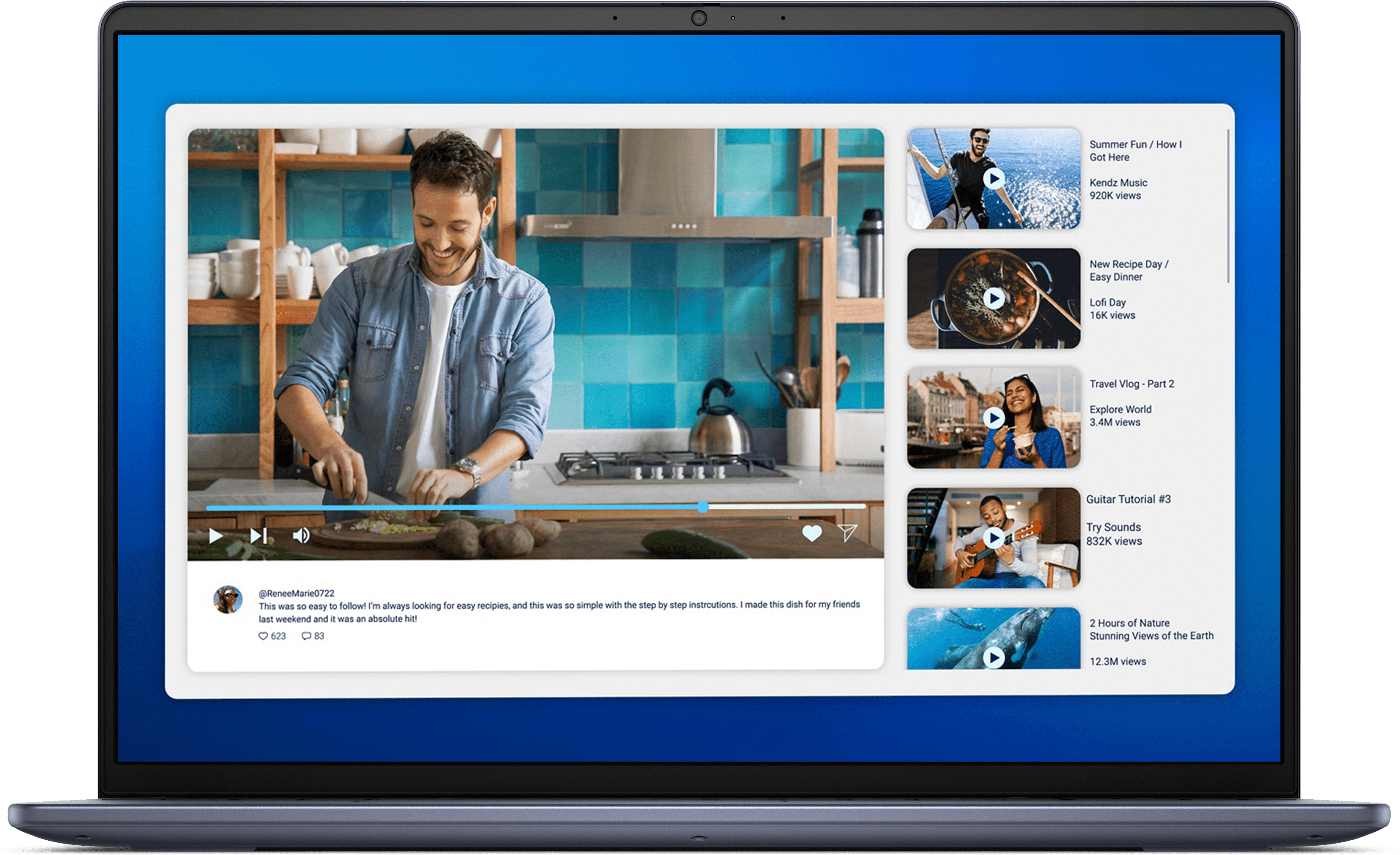 DELL 16 DC16251 16-Inch FHD Notebook - High Performance Laptop with Full HD Display