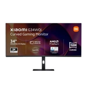 Xiaomi G34WQi 34" 1440p UltraWide VA Curved Gaming Monitor (180Hz