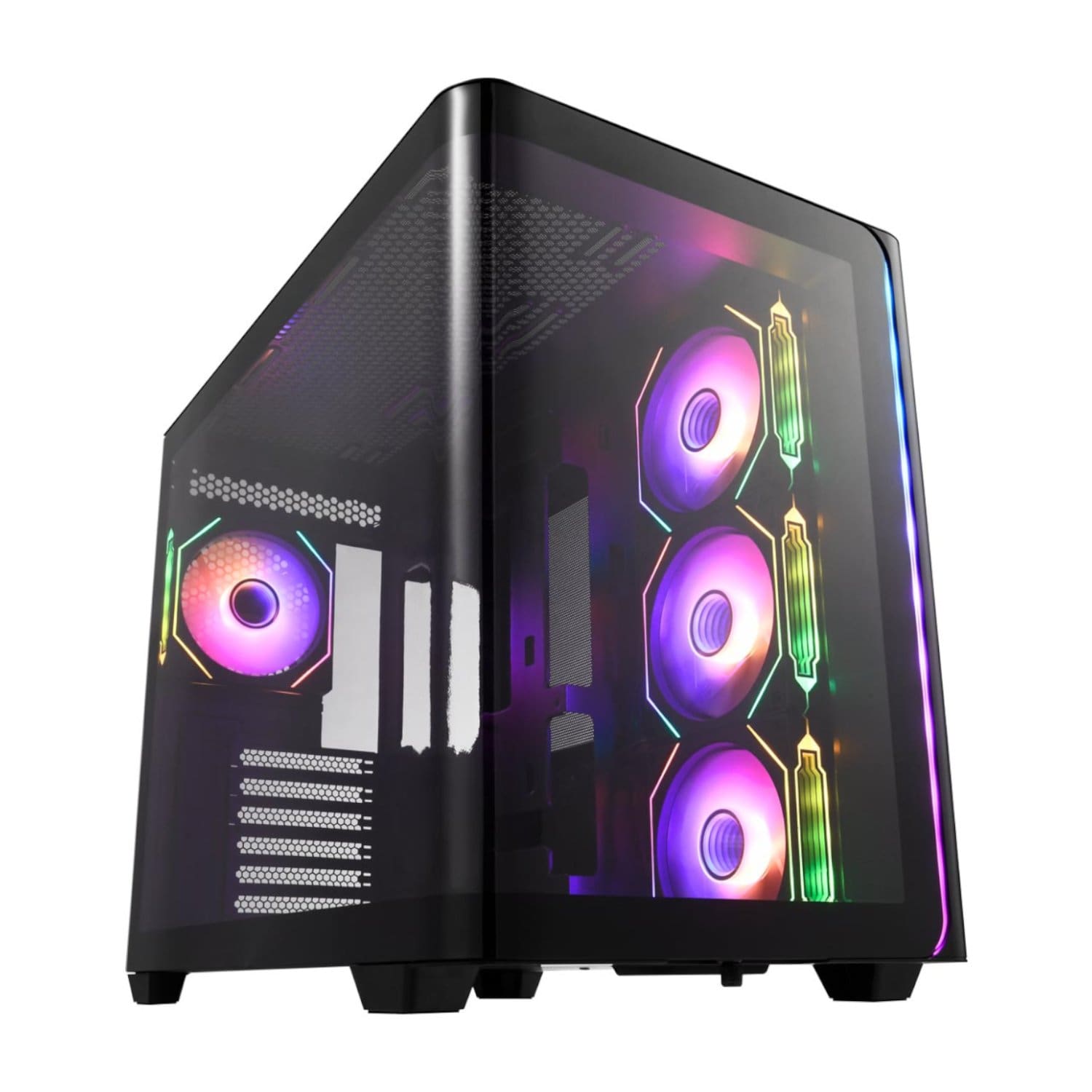 FSP M580 ATX Gaming Chassis - Black